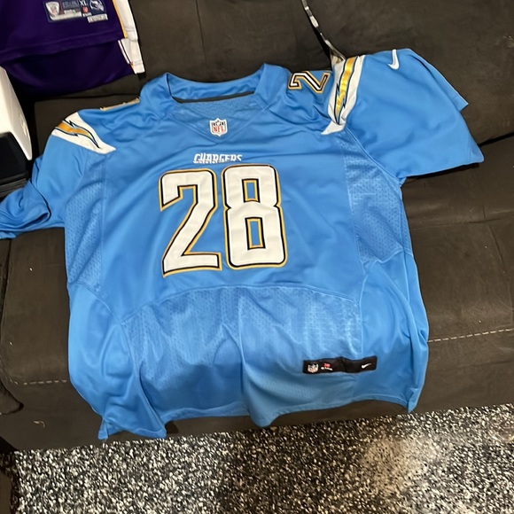 Lightly worn Melvin  Gordon jersey - Picture 2 of 2